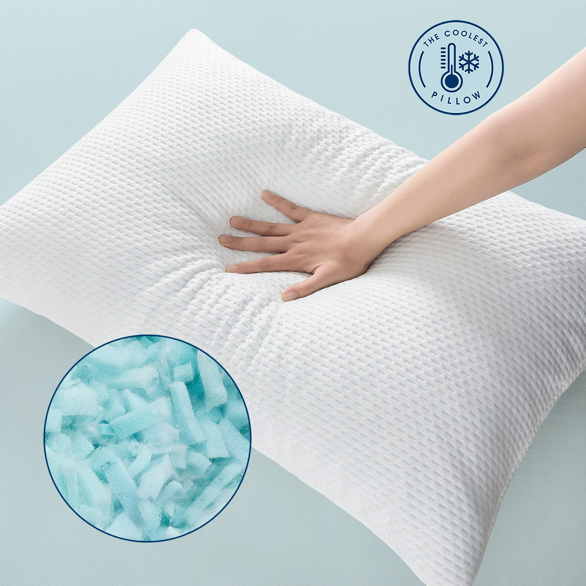 5 benefits of sleeping on a shredded memory foam pillow