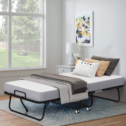 IHanherry Portable Folding Bed with Mattress