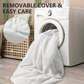 removable memory foam mattress cover in washing machine